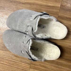 EUC Birkenstock Boston Shearling Clogs - Worn Once!!!